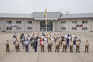 Foto de familia con todos los alumnos del IX Curso de Gestión de Catástrofes
