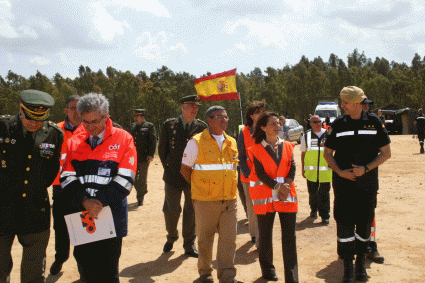La UME, representada por el BIEM II, colabora en la organización y desarrollo de la 2ª edición del ejercicio “Crisis Task Force 2010” en Sevilla.