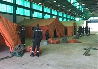 Montaje en las instalaciones portuarias de Algeciras