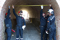 Durante el ejercicio se están empleando todas las capacidades disponibles de la Ciudad Autónoma, de la COMGEMEL y del subgrupo táctico de la UME desplegado