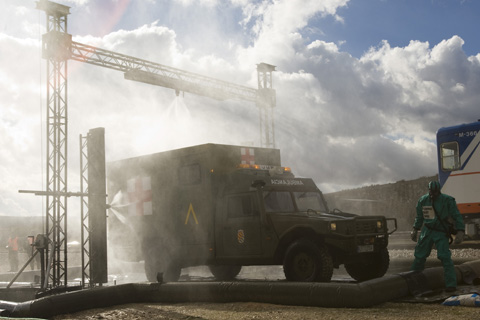 La UME y el Consejo de Seguridad Nuclear organizan un ejercicio de campo de emergencia nuclear considerada ‘de interés nacional’