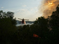 En el incendio, también han colaborado medios aéreos.