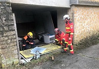 El equipo español, formado por 21 militares, trabajó junto a otro equipo USAR militar procedente de Córcega