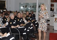 Pilar Jericó, escritora y ponente, durante su intervención.