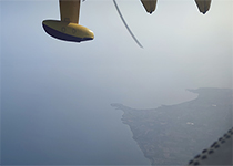 Avión anfibio Canadair CL415, perteneciente al 43 Grupo del Ejército del Aire.
