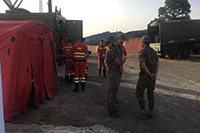 Trabajo conjunto con la Brigada Canaria XVI