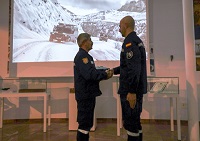 El brigada Jesus Pardo, destinado en el BIEM IV, es el autor de la obra 