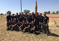 Los componentes del equipo del BIEMII demostraron una enorme preparación física, así como una enorme dosis de competitividad