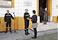 Alumna ganadora del concurso ‘Carta a una militar extremeña’