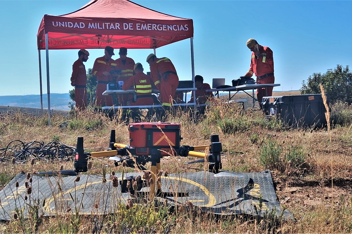 Durante esta intervenci&oacute;n se utilizaron diferentes medios t&eacute;cnicos especializados, destacando el uso de cinco drones