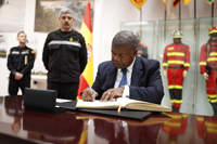 La visita del ministro Joao Manuel Gonçalves Lourenço se enmarca dentro de un programa que incluye una reunión de trabajo con la ministra de Defensa de España