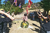 Acto homenaje al Cabo Mayor Guisado en Gata