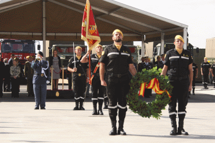 Homenaje a los que dieron su vida por España