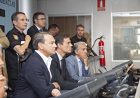 En su visita conocen a fondo las misiones y capacidades de la UME