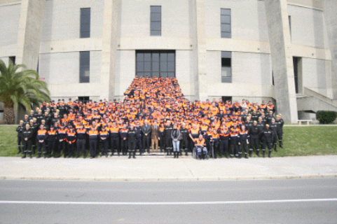 Jornada con 488 voluntarios de Proteccion Civil de lal Comunidad de Valencia
