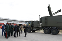 El ministro Gonçalves se ha desplazado hasta el Puesto de Mando Desplegable