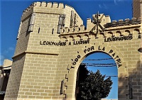 Detalle de los trabajos realizados en la capilla castrense