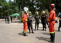 El teniente general Alcañiz estuvo acompañado durante la visita del jefe del BIEM II, teniente coronel Isaac López García, y el de la UIEN Canarias, comandante José Antonio Prieto Palma