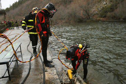 El general de división Ignacio María Pedrosa Rey visitó al V Batallón de Intervención en Emergencias.