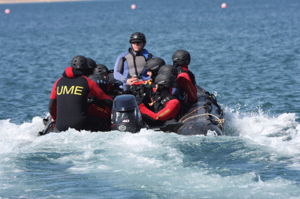 Los alumnos asistentes al CBE deben superar varios módulos de formación en diferente tipo de emergencias.