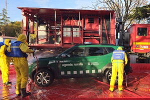 Despliegue de capacidades del GIETMA para colaborar ante el brote de Peste Porcina Africana (PPA)