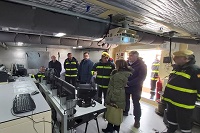 Han podido comprobar durante su visita las capacidades de la UME