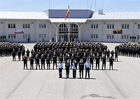 Foto de familia con componentes de la UME