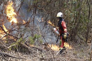 Entre las acciones realizadas se destacan la creación de líneas de defensa con tendidos de manguera, quemas de ensanche, uso de fuego técnico para reducir la masa forestal disponible y ataque directo con autobomba