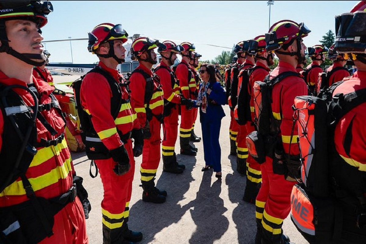 La UME confirma su compromiso con la protección del entorno y la seguridad en la campaña de lucha contra incendios forestales 2026