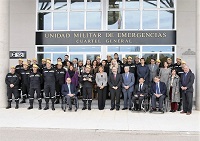 Foto de familia a la finalización del acto