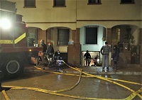 Labores de achique de agua y lodos en viviendas y garajes mediante el empleo de autobombas