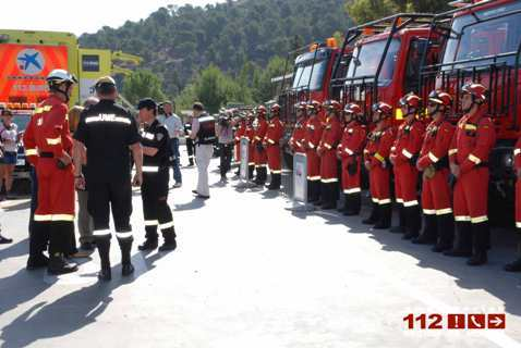 El BIEM III particip&oacute; en unas Jornadas T&eacute;cnicas sobre Incendios Forestales
