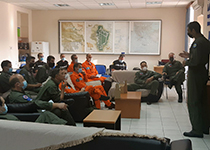 Estos efectivos cumplen funciones de asesoría y de enlace terrestre con los dos aviones anfibios Canadair CL415, del MITECO operados por el 43 Grupo del Ejército del Aire